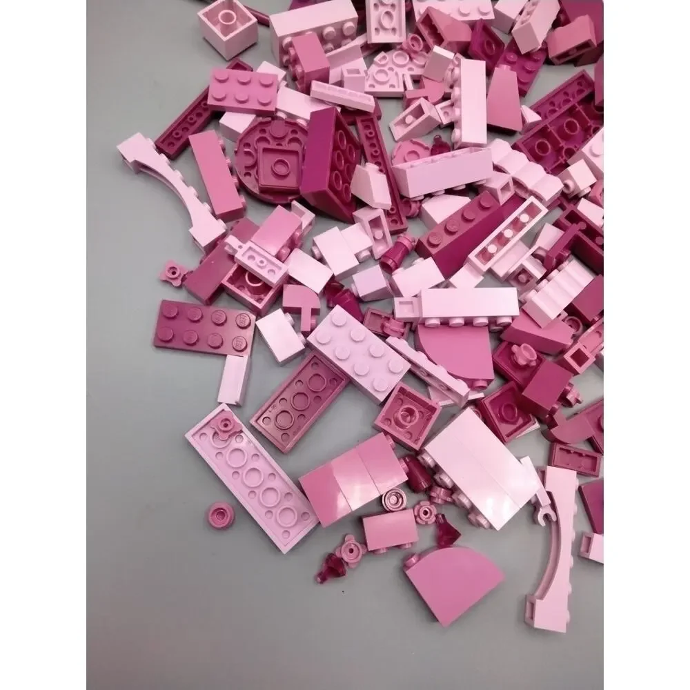 Lego Bricks Lot Pink Light And Dark 8 Oz